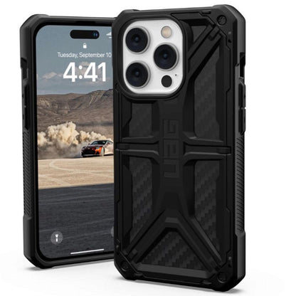 Cover til Apple iPhone 14 Pro, Urban Armor Gear, Monarch Carbon, Sort