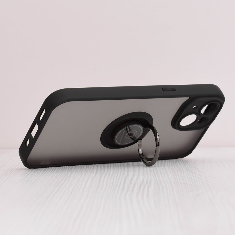 Cover til Apple iPhone 14, Techsuit, Glinth, Sort