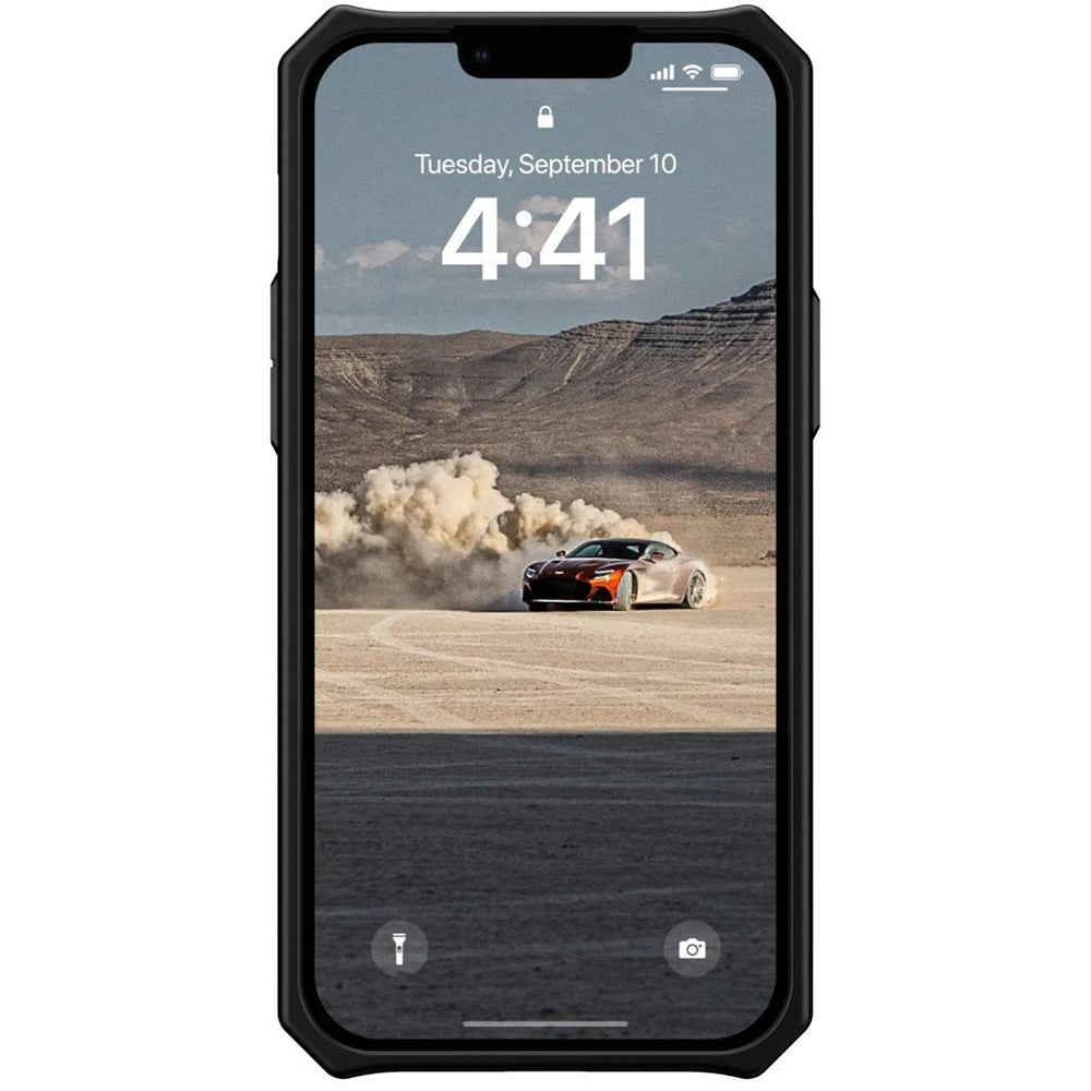 Cover til Apple iPhone 14, Urban Armor Gear, Monarch Carbon, Sort