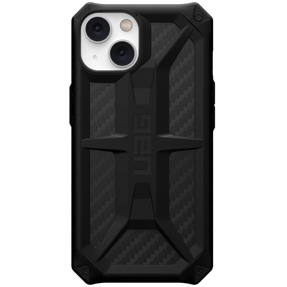 Cover til Apple iPhone 14, Urban Armor Gear, Monarch Carbon, Sort