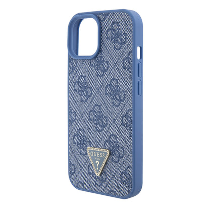 Etui til Apple iPhone 15, Guess, Crossbody 4G Metal Logo, Blå