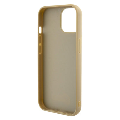 Etui til Apple iPhone 15, Guess, Disco Metal Script, Guld