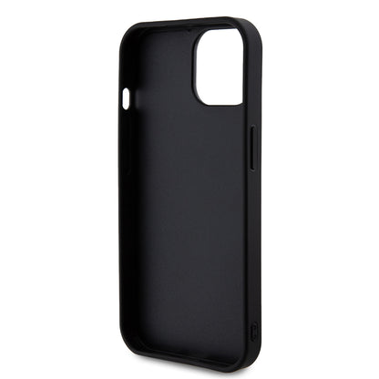 Etui til Apple iPhone 15, Guess, Rhinestone Metal Logo, Gul