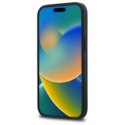 Etui til Apple iPhone 15, Karl Lagerfeld, 3D Rubber Signature, Sort