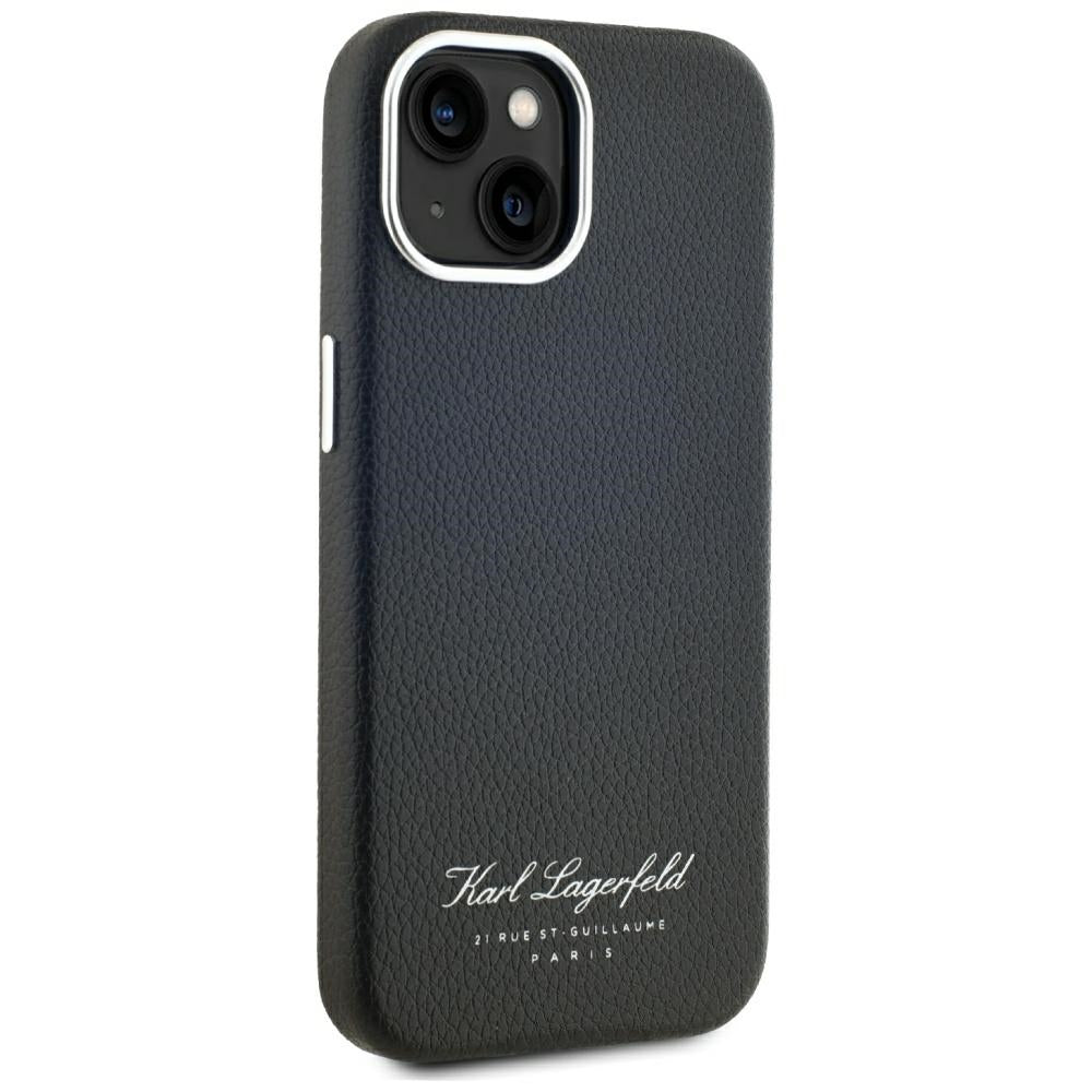 Etui til Apple iPhone 15, Karl Lagerfeld, RSG, Sort