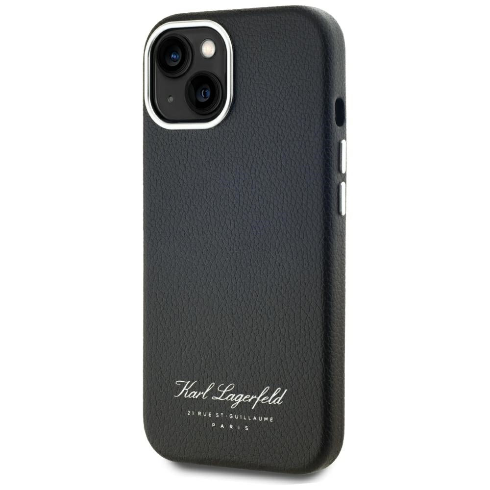 Etui til Apple iPhone 15, Karl Lagerfeld, RSG, Sort