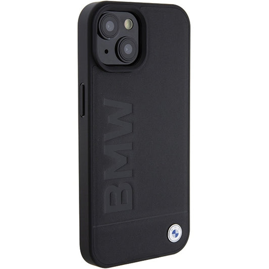 Cover til Apple iPhone 15 Plus, BMW, Natural Hot Stamp, Sort
