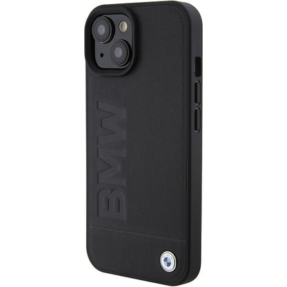 Cover til Apple iPhone 15 Plus, BMW, Natural Hot Stamp, Sort