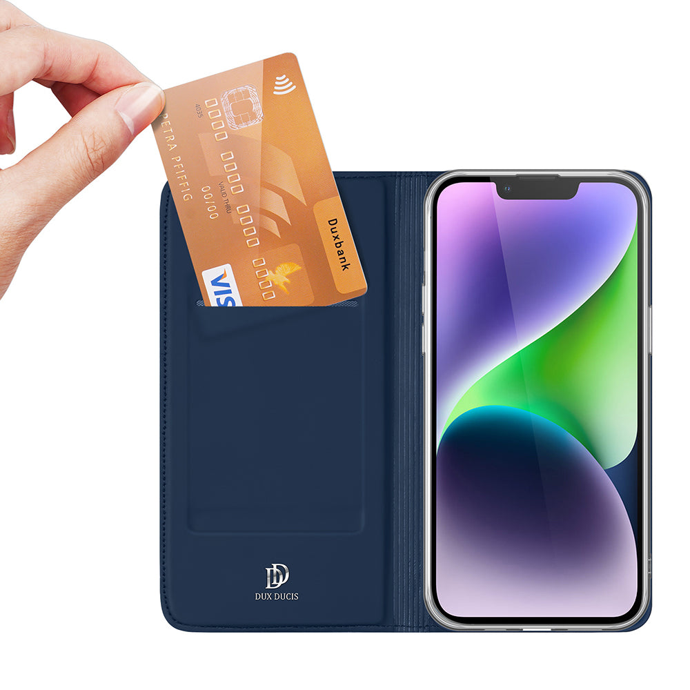 Cover til Apple iPhone 15 Plus, DUX DUCIS, Skin Pro, Sort