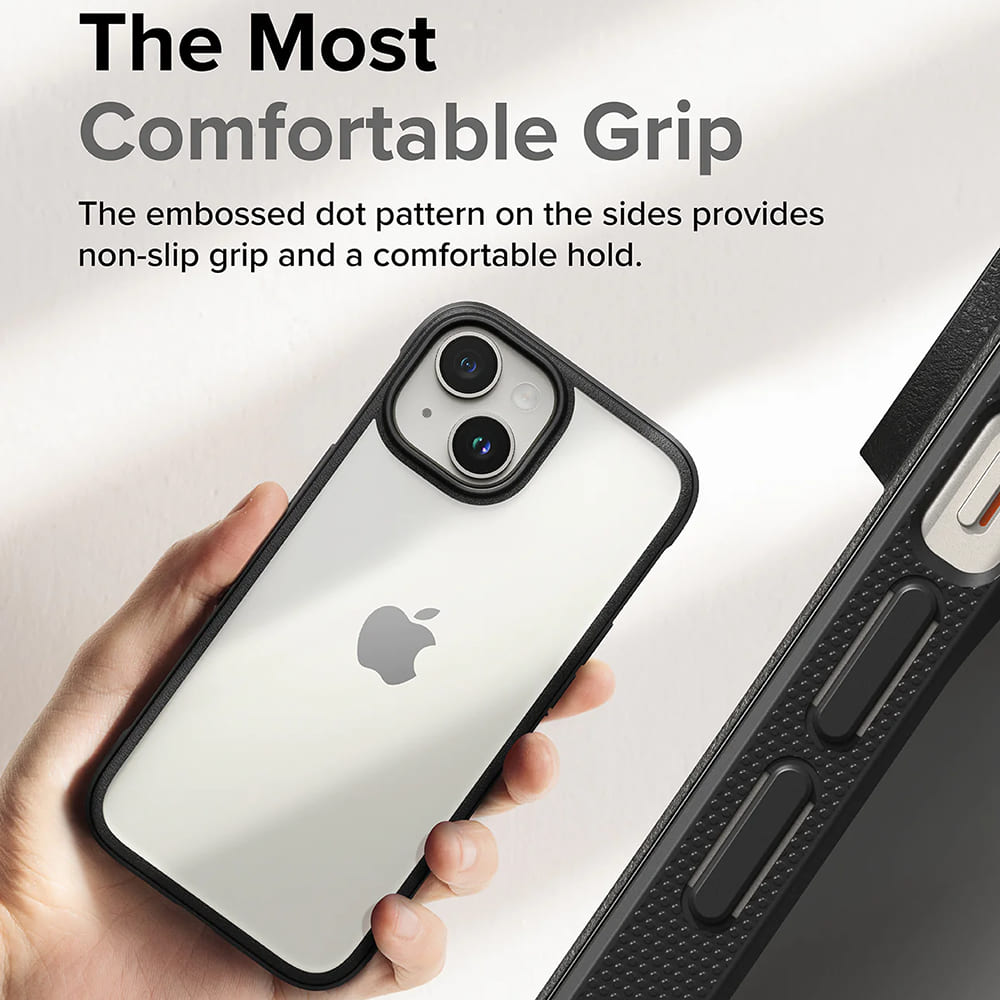Cover til Apple iPhone 15 Plus, Ringke, Fusion Bold, Sort