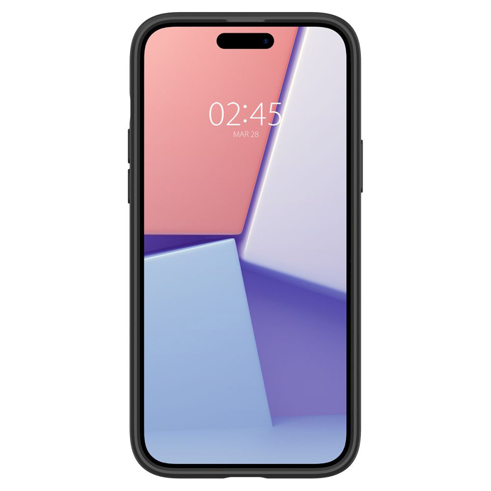 Etui til Apple iPhone 15 Plus, Spigen, Ultra Hybrid, Mat Sort