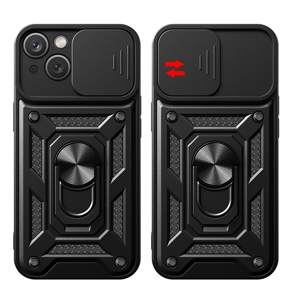Cover til Apple iPhone 15 Plus, Techsuit, CamShield, Grøn