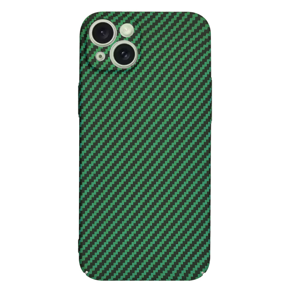 Cover til Apple iPhone 15 Plus, Techsuit, Carbonite FiberShell, Grøn