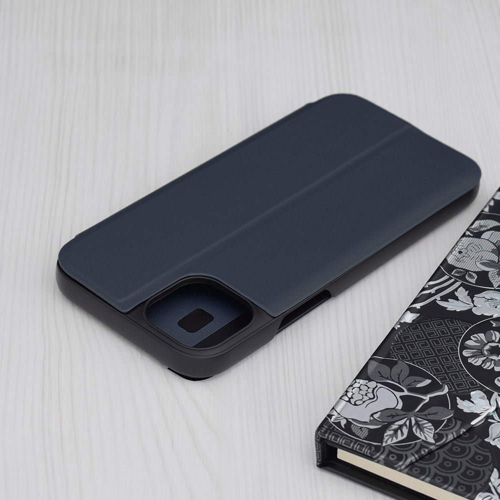 Cover til Apple iPhone 15 Plus, Techsuit, eFold, Mørkeblå