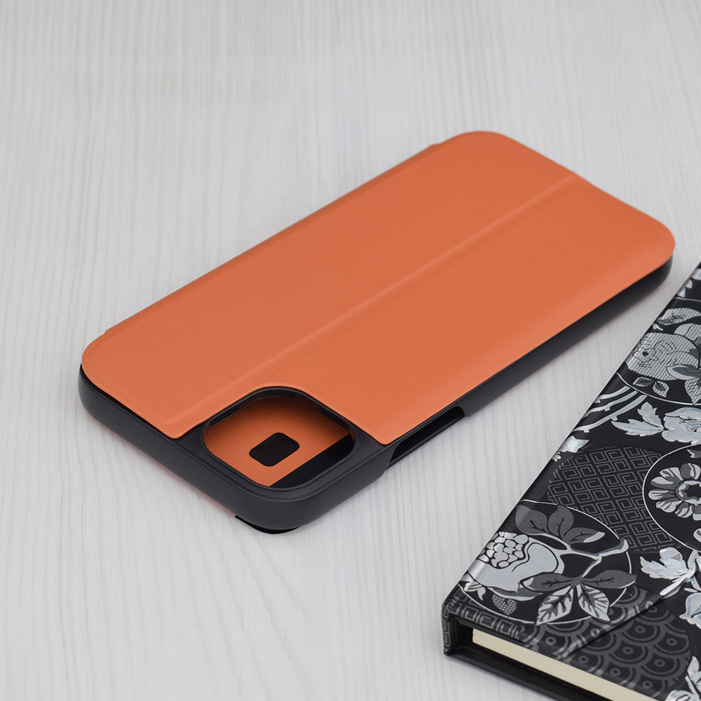 Cover til Apple iPhone 15 Plus, Techsuit, eFold, Orange