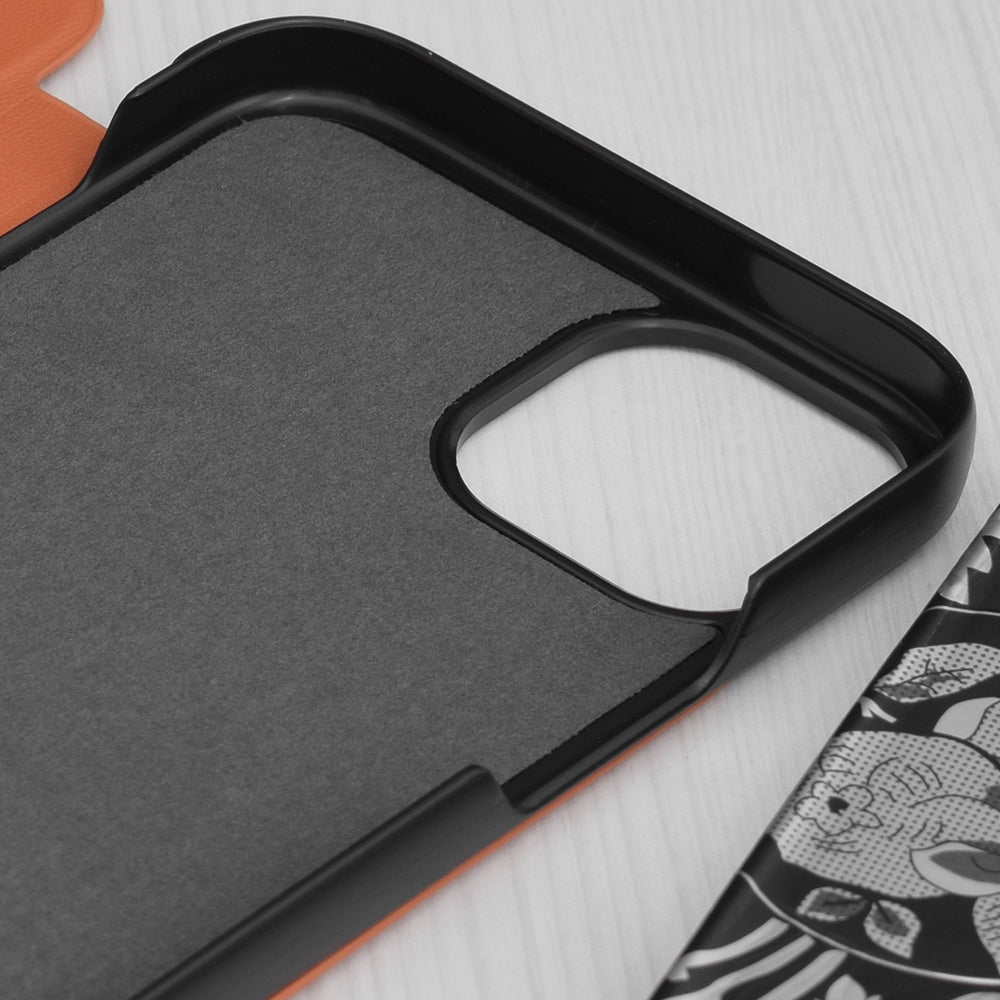 Cover til Apple iPhone 15 Plus, Techsuit, eFold, Orange