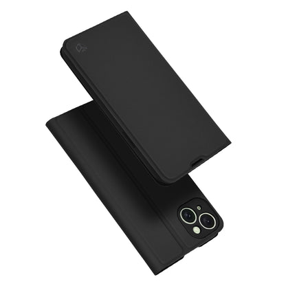 Cover til Apple iPhone 15 Plus, Techsuit, Magskin Book, Sort