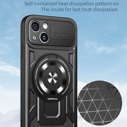 Cover til Apple iPhone 15 Plus, Techsuit, RuggedCam, Blå