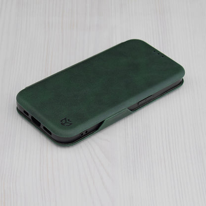 Cover til Apple iPhone 15 Plus, Techsuit, Safe Wallet Plus, Grøn