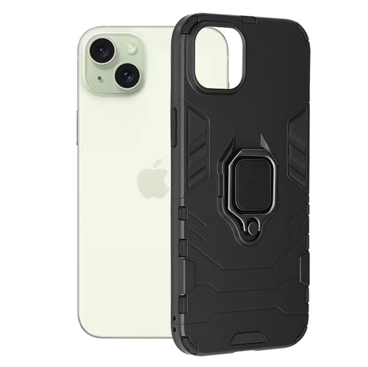 Cover til Apple iPhone 15 Plus, Techsuit, Shield, Sort