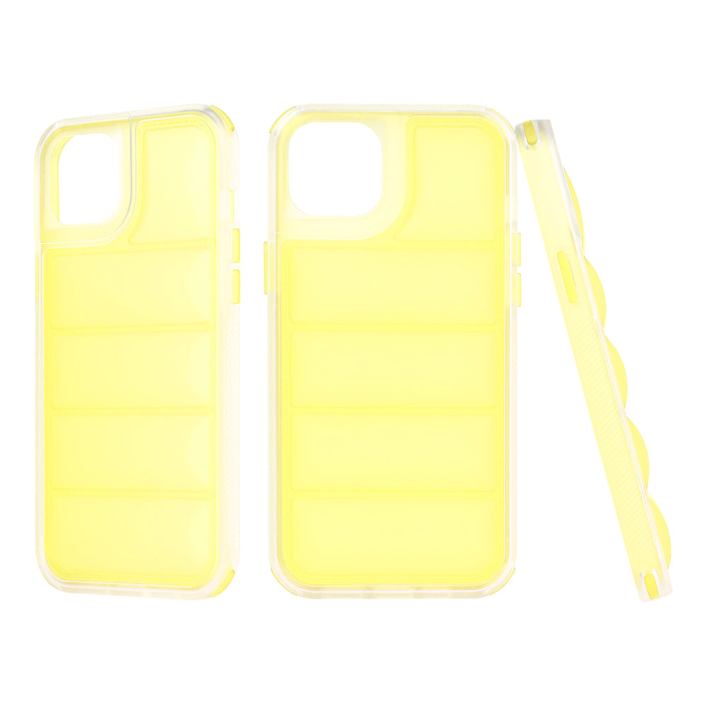 Cover til Apple iPhone 15 Plus, Techsuit, Wave Shield, Gul