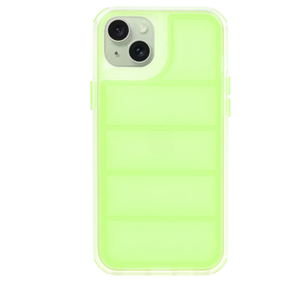 Cover til Apple iPhone 15 Plus, Techsuit, Wave Shield, Grøn