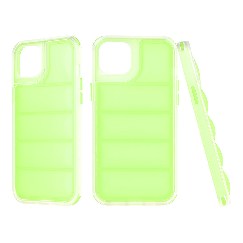 Cover til Apple iPhone 15 Plus, Techsuit, Wave Shield, Grøn