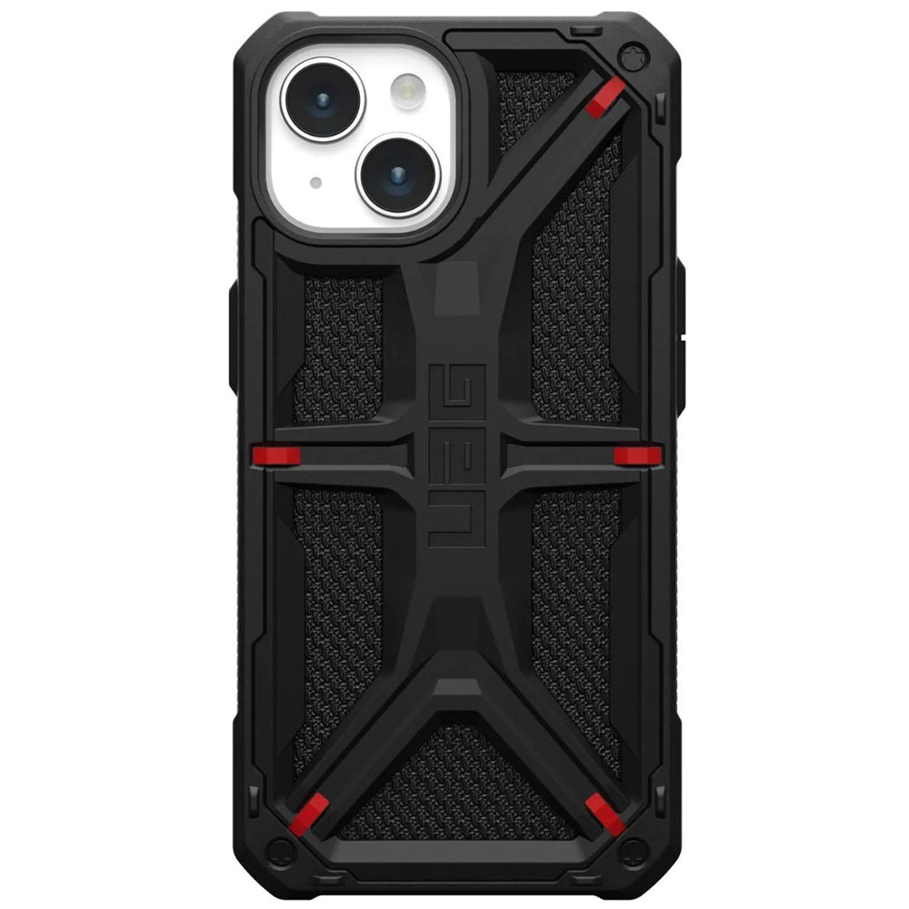 Cover til Apple iPhone 15 Plus, Urban Armor Gear, Monarch Kevlar, Sort