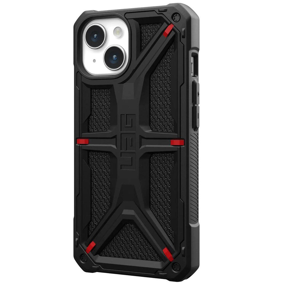 Cover til Apple iPhone 15 Plus, Urban Armor Gear, Monarch Kevlar, Sort
