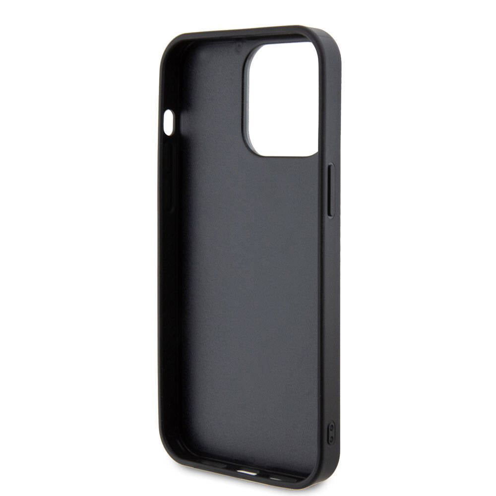 Etui til Apple iPhone 15 Pro Max, Guess, Rhinestone Metal Logo, Lilla