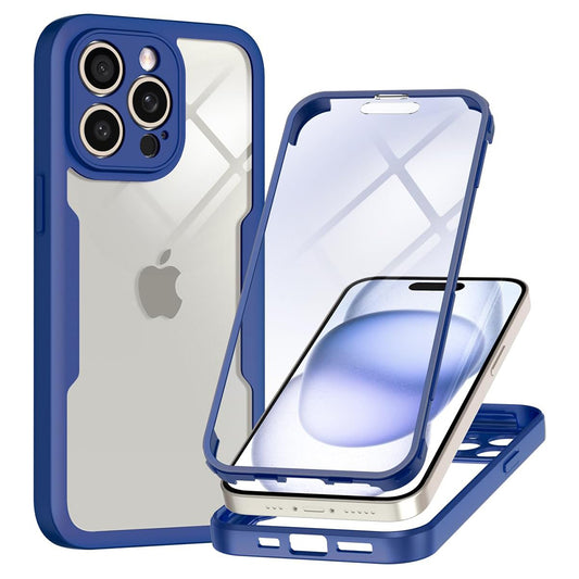 Cover til Apple iPhone 15 Pro Max, Techsuit, ColorVerse 360, Blå