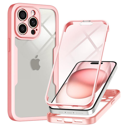 Cover til Apple iPhone 15 Pro Max, Techsuit, ColorVerse 360, Pink