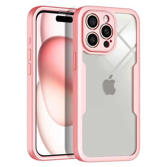 Cover til Apple iPhone 15 Pro Max, Techsuit, ColorVerse 360, Pink