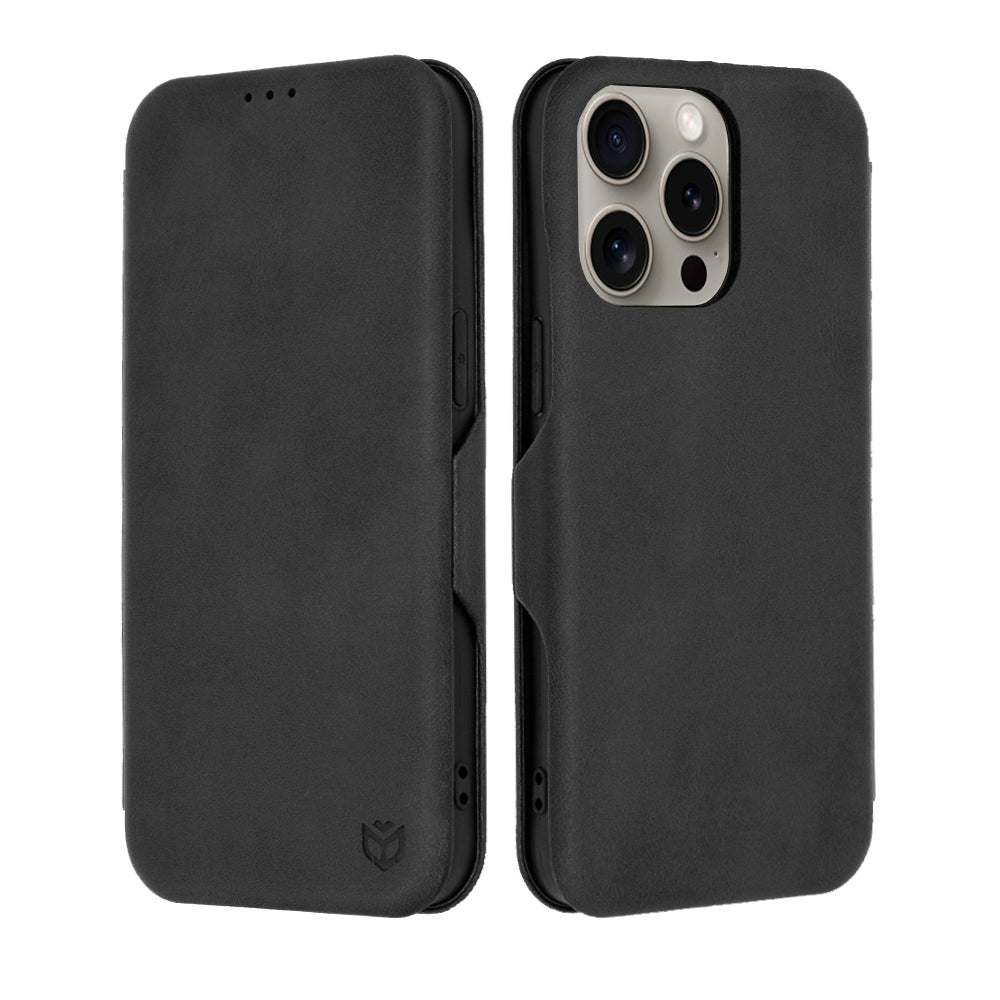 Cover til Apple iPhone 15 Pro Max, Techsuit, Safe Wallet Plus, Sort