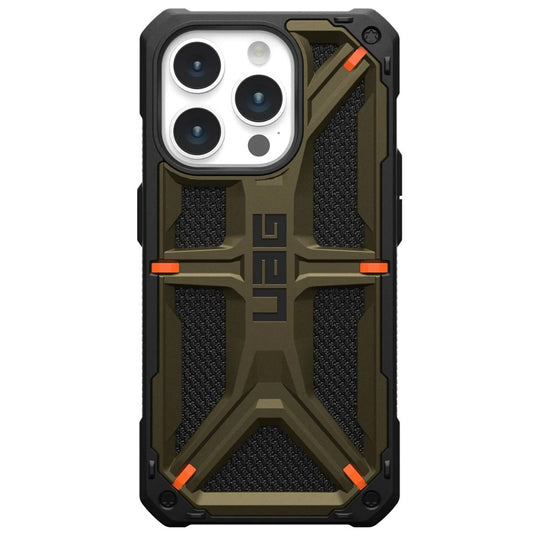 Cover til Apple iPhone 15 Pro Max, Urban Armor Gear, Monarch Kevlar, Grøn