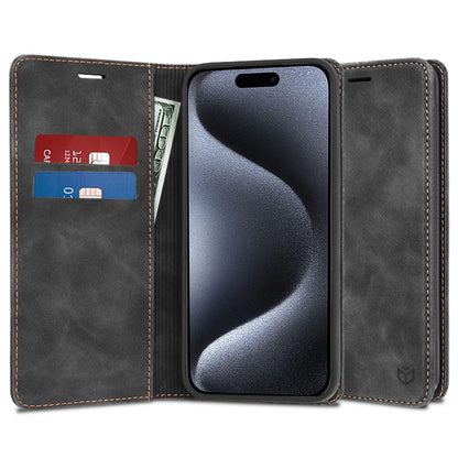 Cover til Apple iPhone 15 Pro, Techsuit, Confy, Sort