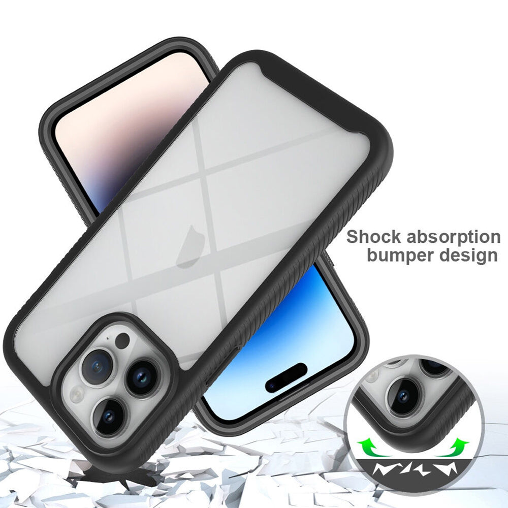 Cover til Apple iPhone 15 Pro, Techsuit, Defense360 Pro, Sort