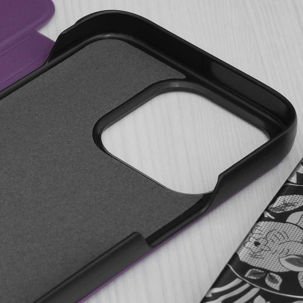 Cover til Apple iPhone 15 Pro, Techsuit, eFold, Lilla