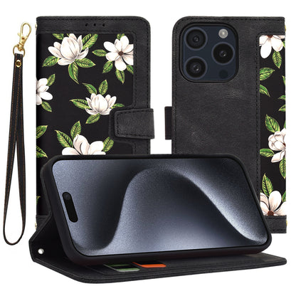 Cover til Apple iPhone 15 Pro, Techsuit, FlipCraft, Sort