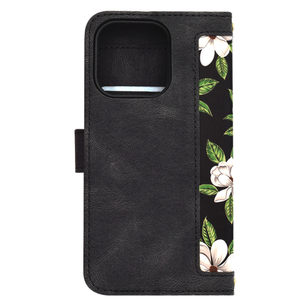 Cover til Apple iPhone 15 Pro, Techsuit, FlipCraft, Sort