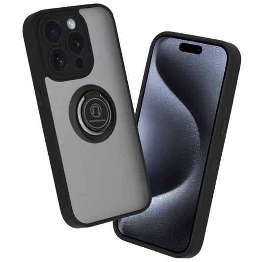 Cover til Apple iPhone 15 Pro, Techsuit, Glinth, Sort