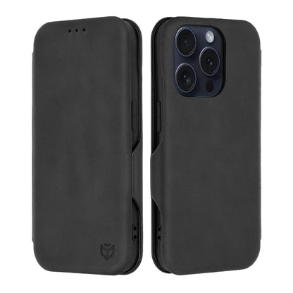Cover til Apple iPhone 15 Pro, Techsuit, Safe Wallet Plus, Sort