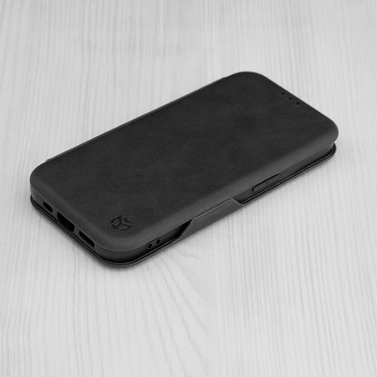 Cover til Apple iPhone 15 Pro, Techsuit, Safe Wallet Plus, Sort