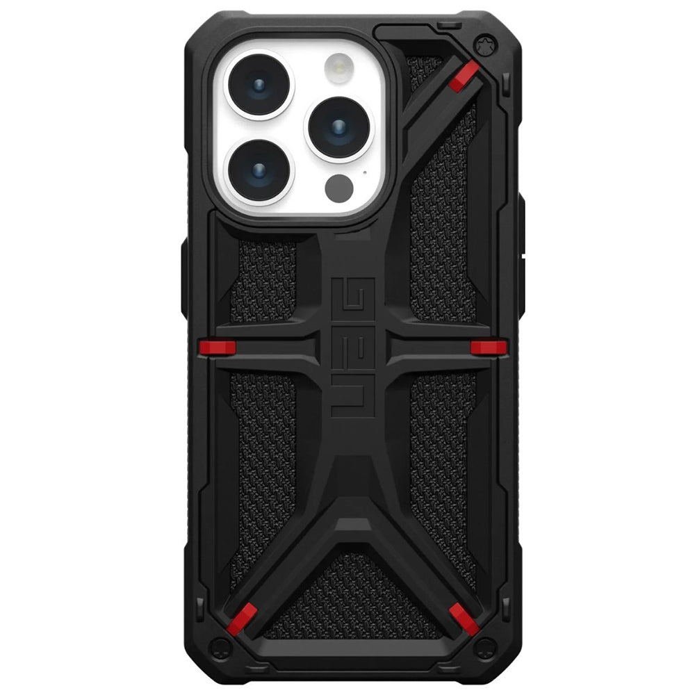 Cover til Apple iPhone 15 Pro, Urban Armor Gear, Monarch Kevlar, Sort