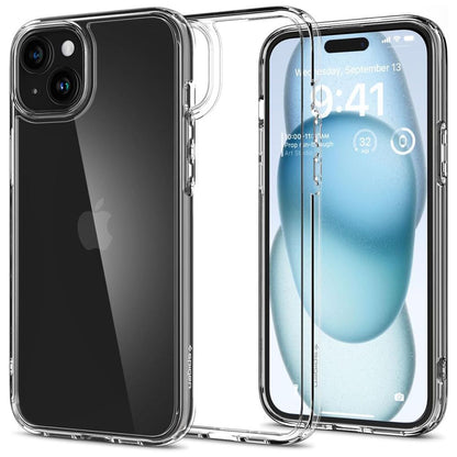 Cover til Apple iPhone 15, Spigen, Ultra Hybrid, Transparent ACS06793