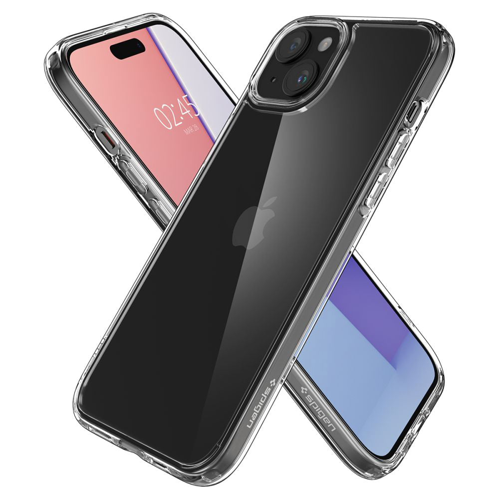 Cover til Apple iPhone 15, Spigen, Ultra Hybrid, Transparent ACS06793