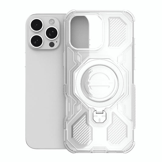 Cover til Apple iPhone 15, Techsuit, Carbon Shield Pro, Hvid