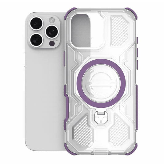 Cover til Apple iPhone 15, Techsuit, Carbon Shield Pro, Lilla