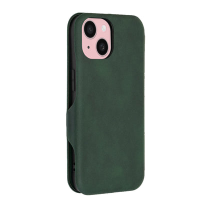 Cover til Apple iPhone 15, Techsuit, Safe Wallet Plus, Grøn