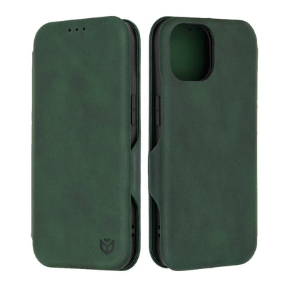 Cover til Apple iPhone 15, Techsuit, Safe Wallet Plus, Grøn
